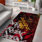 Adelaide Crows Area Rug Street Art Urban Graffiti Football