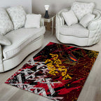 Adelaide Crows Area Rug Street Art Urban Graffiti Football