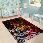 Adelaide Crows Area Rug Street Art Urban Graffiti Football