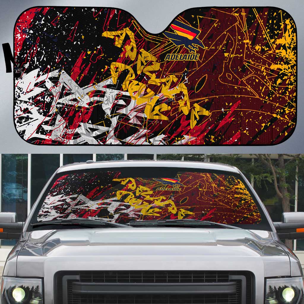 Adelaide Crows Auto Sun Shade Street Art Urban Graffiti Football