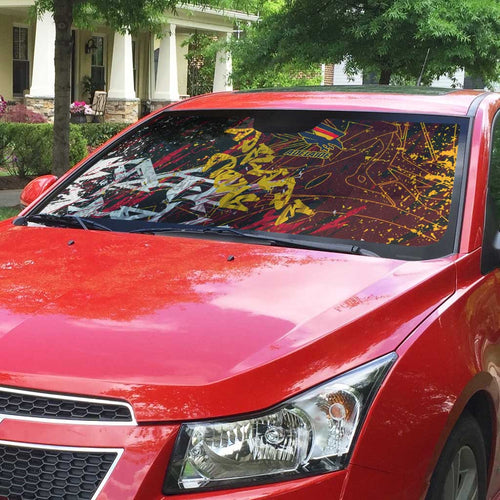 Adelaide Crows Auto Sun Shade Street Art Urban Graffiti Football