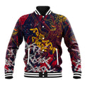 Adelaide Crows Baseball Jacket Street Art Urban Graffiti Football