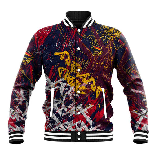 Adelaide Crows Baseball Jacket Street Art Urban Graffiti Football