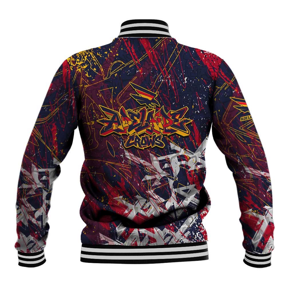 Adelaide Crows Baseball Jacket Street Art Urban Graffiti Football