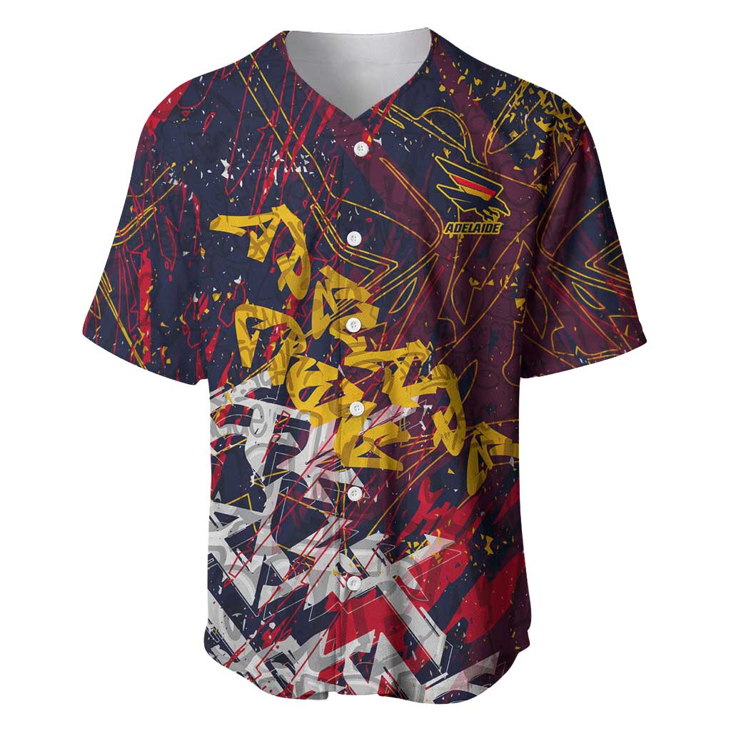 Adelaide Crows Baseball Jersey Street Art Urban Graffiti Football