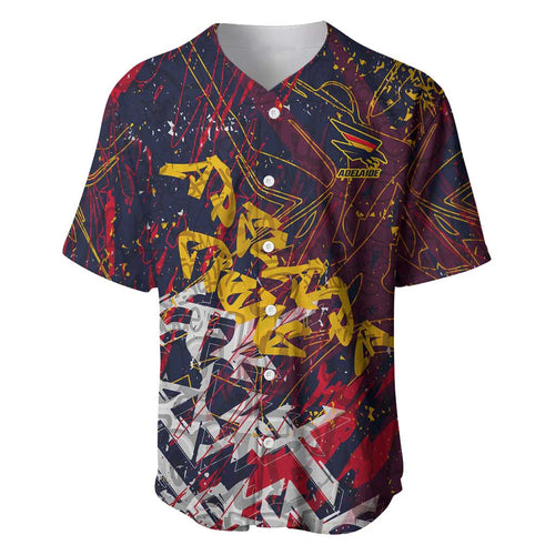 Adelaide Crows Baseball Jersey Street Art Urban Graffiti Football
