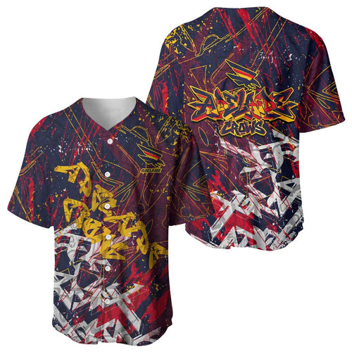Adelaide Crows Baseball Jersey Street Art Urban Graffiti Football