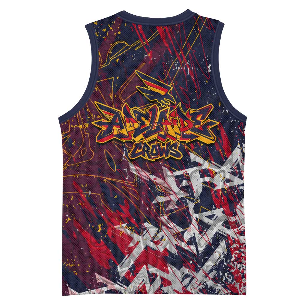 Adelaide Crows Basketball Jersey Street Art Urban Graffiti Football