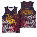 Adelaide Crows Basketball Jersey Street Art Urban Graffiti Football