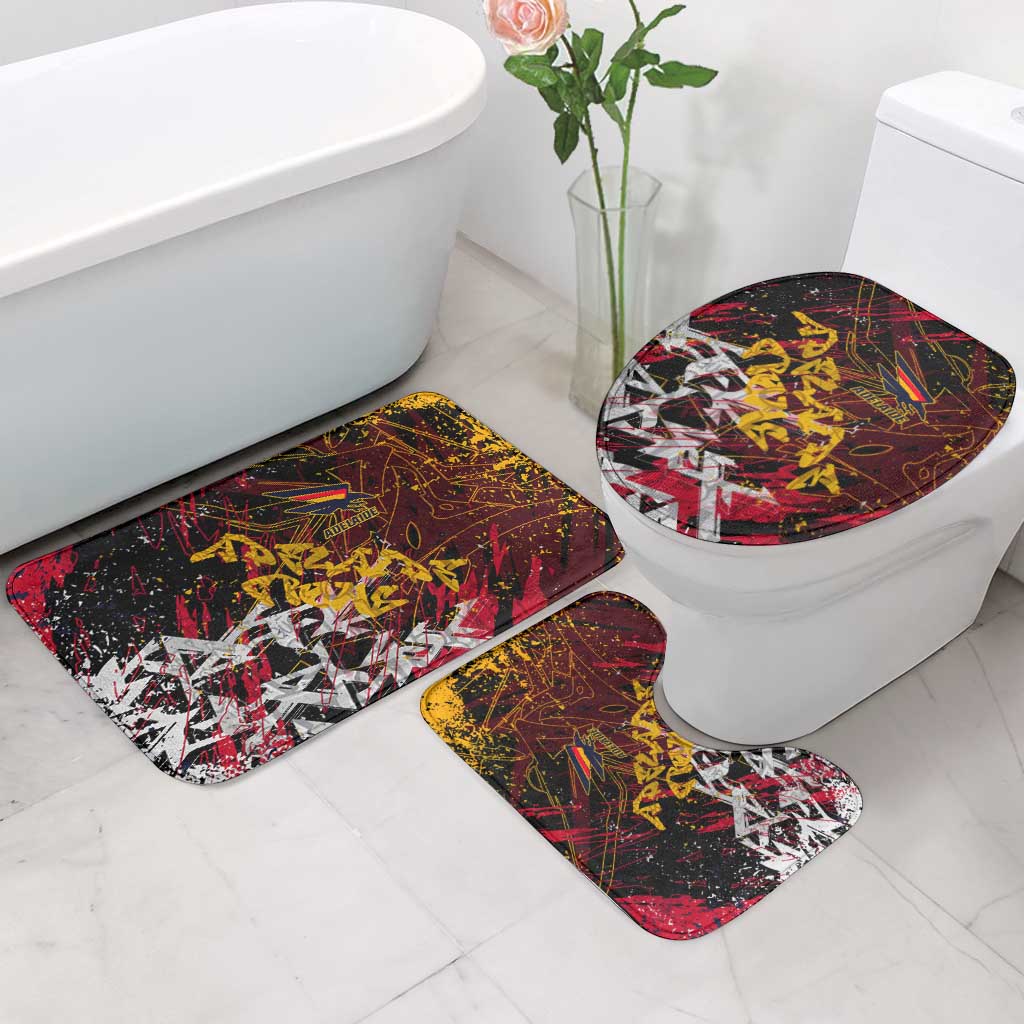 Adelaide Crows Bathroom Set Street Art Urban Graffiti Football