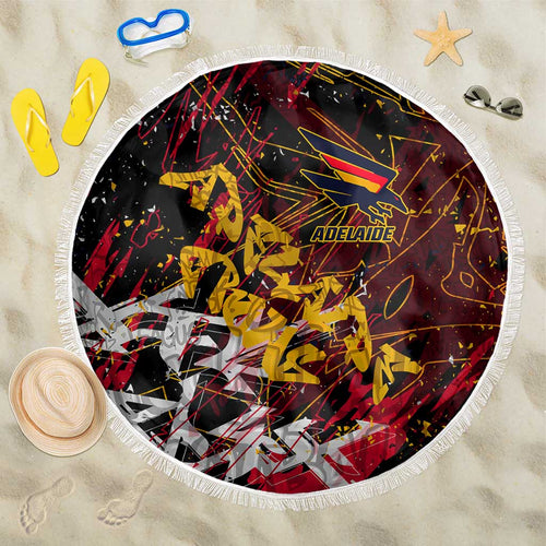 Adelaide Crows Beach Blanket Street Art Urban Graffiti Football