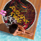 Adelaide Crows Beach Blanket Street Art Urban Graffiti Football