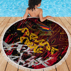 Adelaide Crows Beach Blanket Street Art Urban Graffiti Football