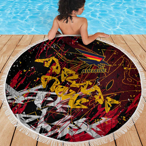 Adelaide Crows Beach Blanket Street Art Urban Graffiti Football