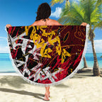 Adelaide Crows Beach Blanket Street Art Urban Graffiti Football