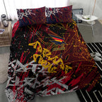 Adelaide Crows Bedding Set Street Art Urban Graffiti Football