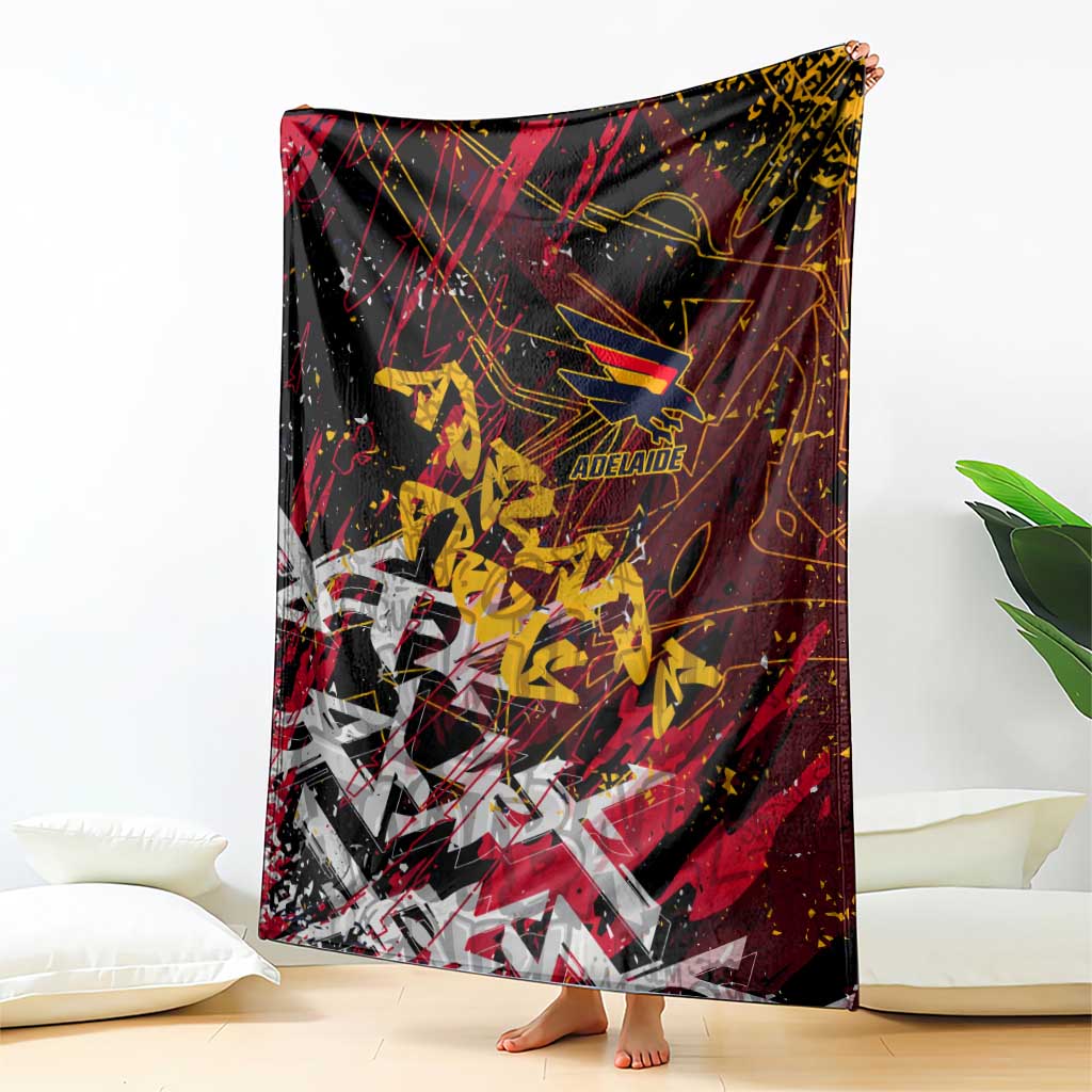 Adelaide Crows Blanket Street Art Urban Graffiti Football