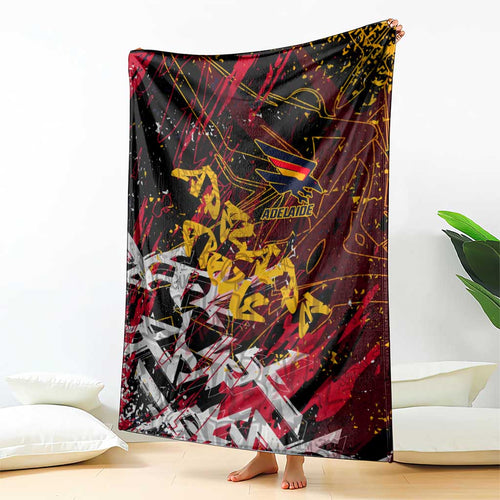 Adelaide Crows Blanket Street Art Urban Graffiti Football