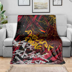Adelaide Crows Blanket Street Art Urban Graffiti Football
