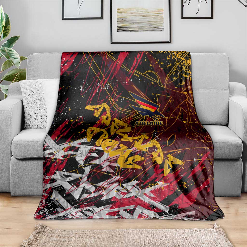 Adelaide Crows Blanket Street Art Urban Graffiti Football