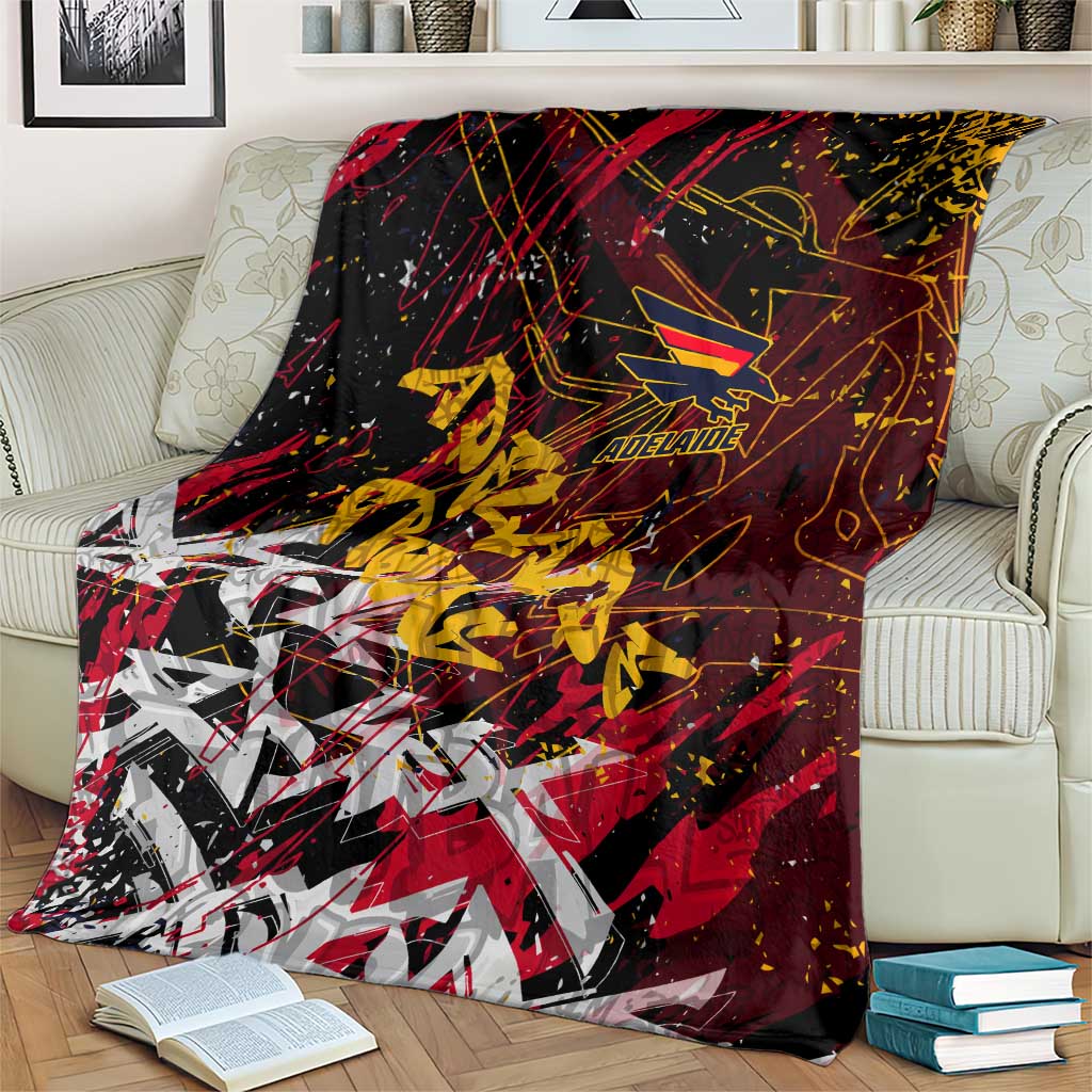Adelaide Crows Blanket Street Art Urban Graffiti Football