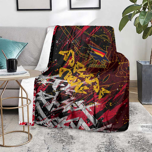 Adelaide Crows Blanket Street Art Urban Graffiti Football