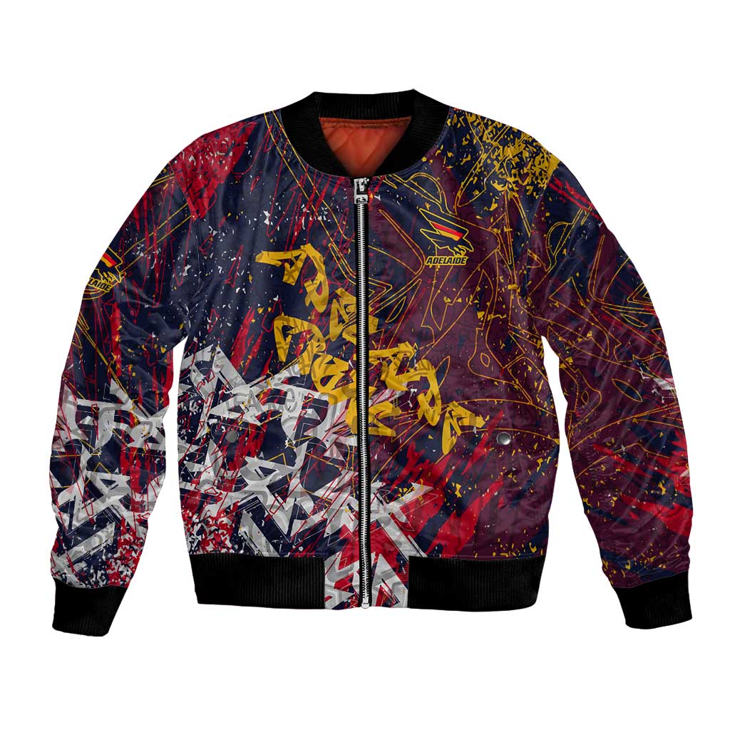 Adelaide Crows Bomber Jacket Street Art Urban Graffiti Football