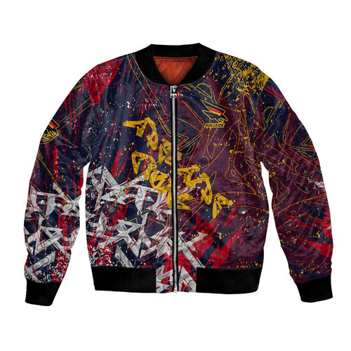 Adelaide Crows Bomber Jacket Street Art Urban Graffiti Football