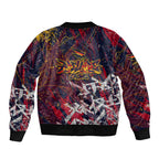 Adelaide Crows Bomber Jacket Street Art Urban Graffiti Football