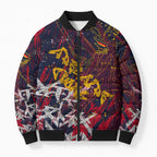 Adelaide Crows Bomber Puffer Jacket Street Art Urban Graffiti Football