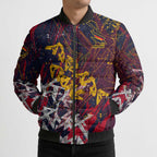 Adelaide Crows Bomber Puffer Jacket Street Art Urban Graffiti Football