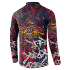 Adelaide Crows Button Sweatshirt Street Art Urban Graffiti Football