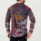 Adelaide Crows Button Sweatshirt Street Art Urban Graffiti Football