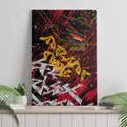 Adelaide Crows Canvas Wall Art Street Art Urban Graffiti Football