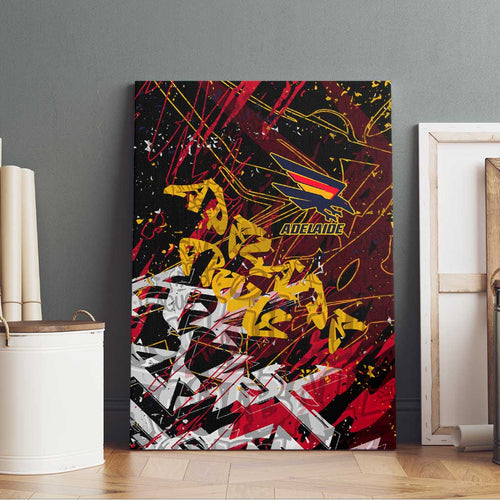 Adelaide Crows Canvas Wall Art Street Art Urban Graffiti Football