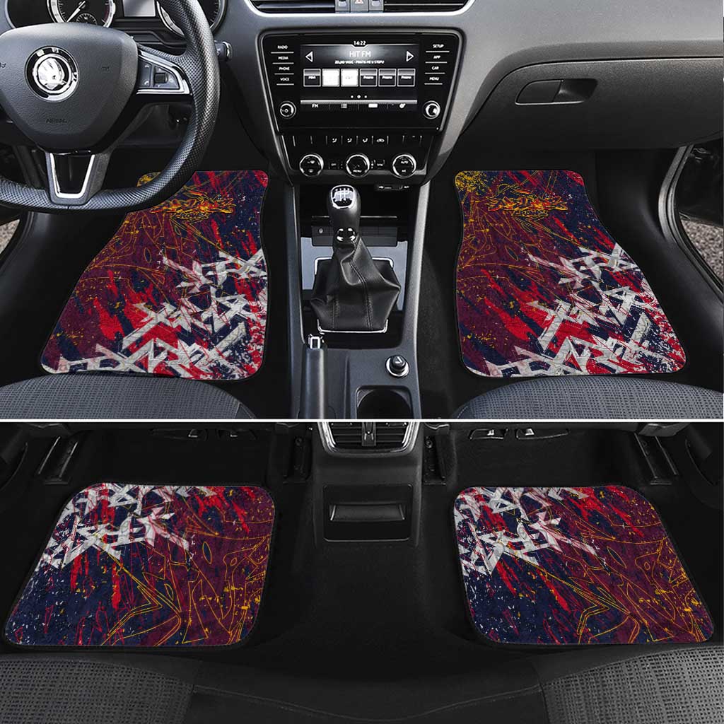 Adelaide Crows Car Mats Street Art Urban Graffiti Football