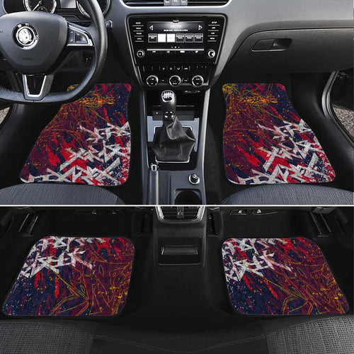 Adelaide Crows Car Mats Street Art Urban Graffiti Football