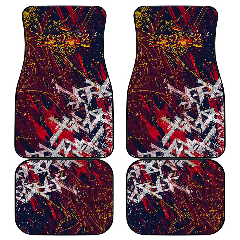 Adelaide Crows Car Mats Street Art Urban Graffiti Football
