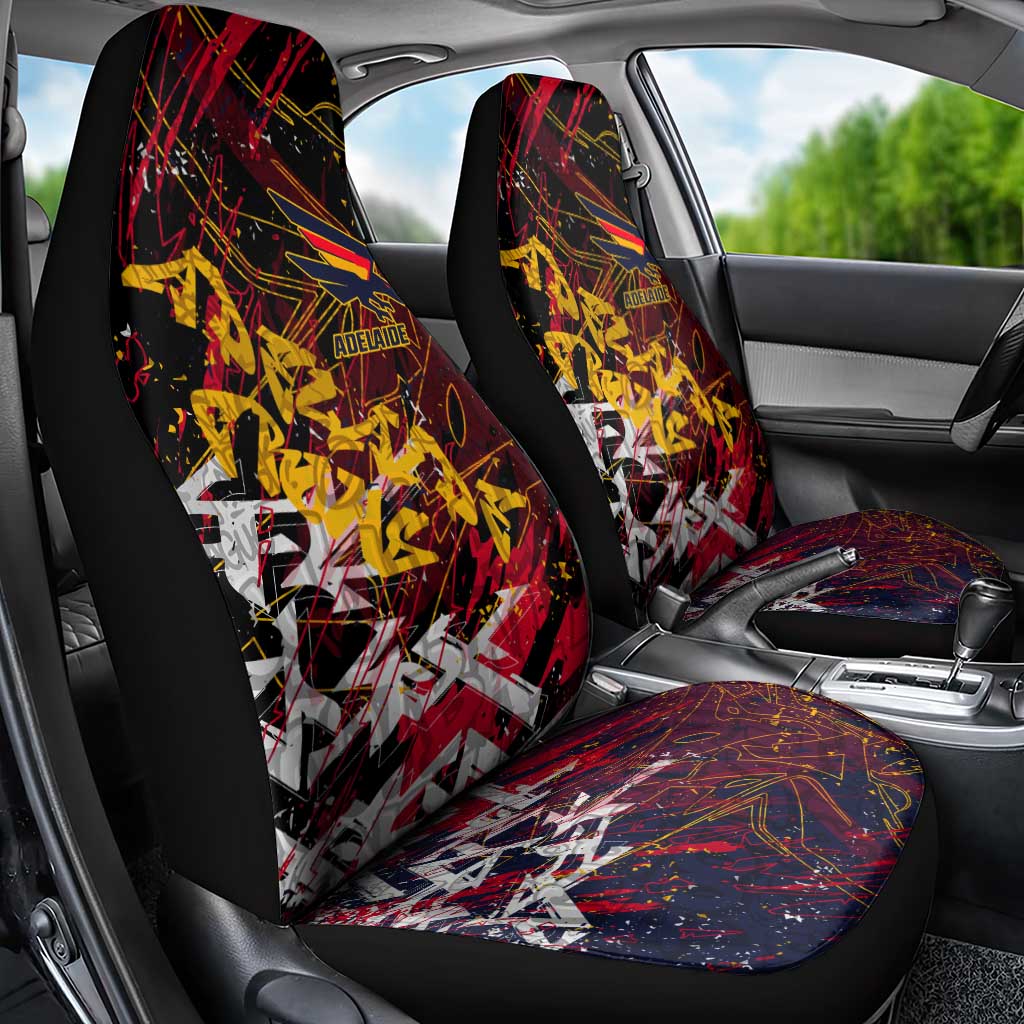 Adelaide Crows Car Seat Cover Street Art Urban Graffiti Football