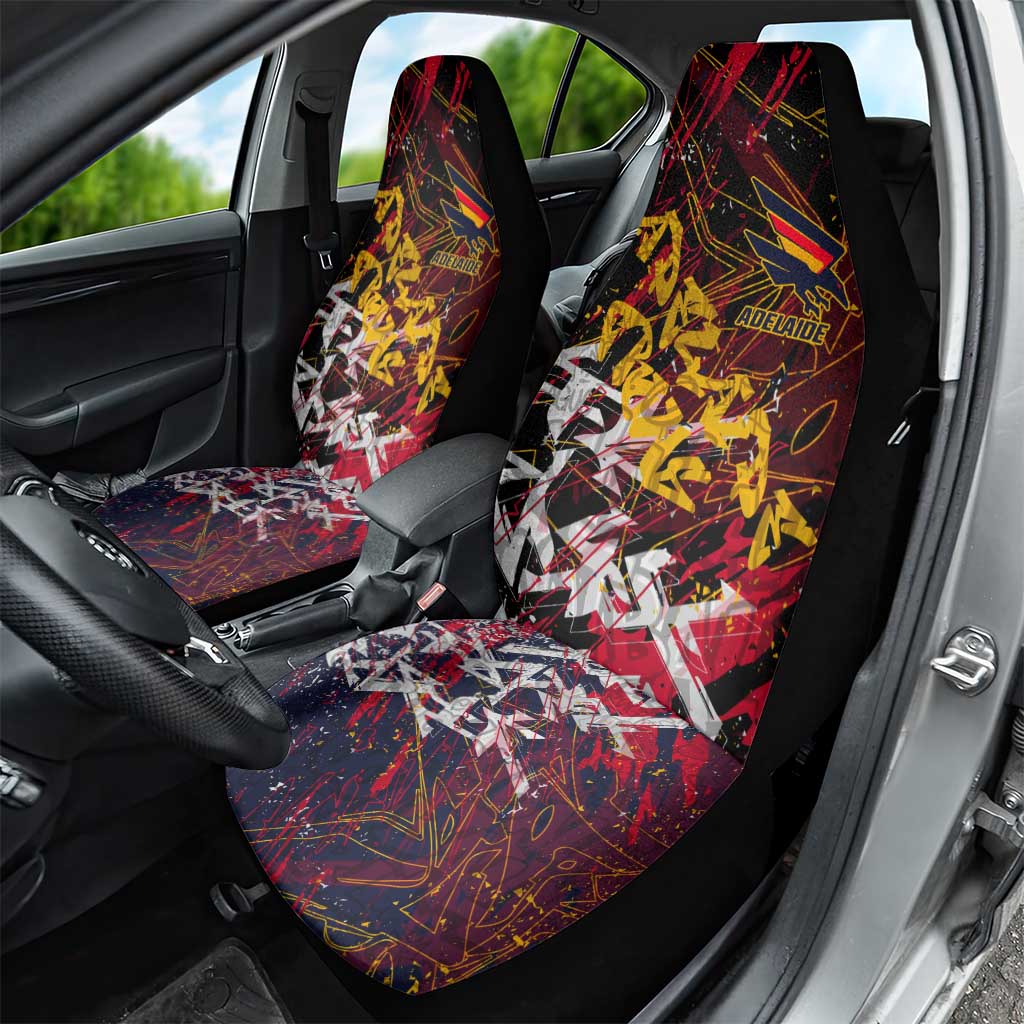 Adelaide Crows Car Seat Cover Street Art Urban Graffiti Football