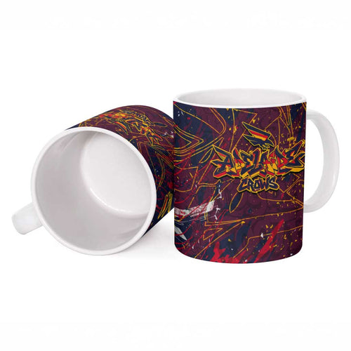 Adelaide Crows Ceramic Mug Street Art Urban Graffiti Football