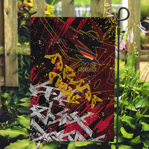 Adelaide Crows Garden Flag Street Art Urban Graffiti Football