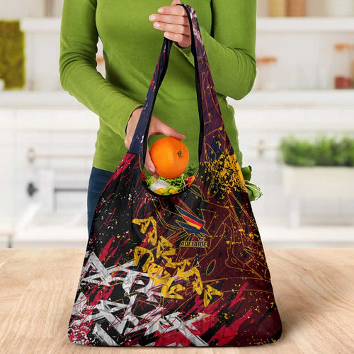 Adelaide Crows Grocery Bag Street Art Urban Graffiti Football