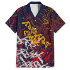 Adelaide Crows Hawaiian Shirt Street Art Urban Graffiti Football