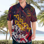 Adelaide Crows Hawaiian Shirt Street Art Urban Graffiti Football
