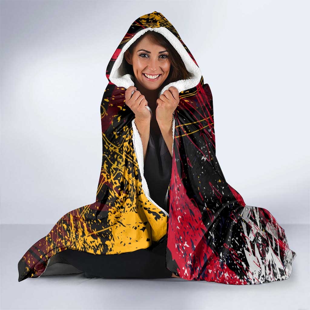 Adelaide Crows Hooded Blanket Street Art Urban Graffiti Football