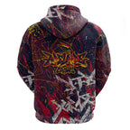Adelaide Crows Hoodie Street Art Urban Graffiti Football
