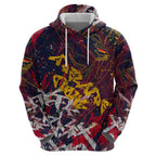 Adelaide Crows Hoodie Street Art Urban Graffiti Football