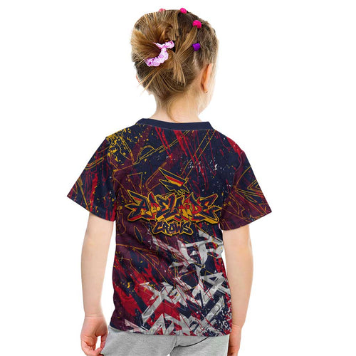 Adelaide Crows Kid T Shirt Street Art Urban Graffiti Football