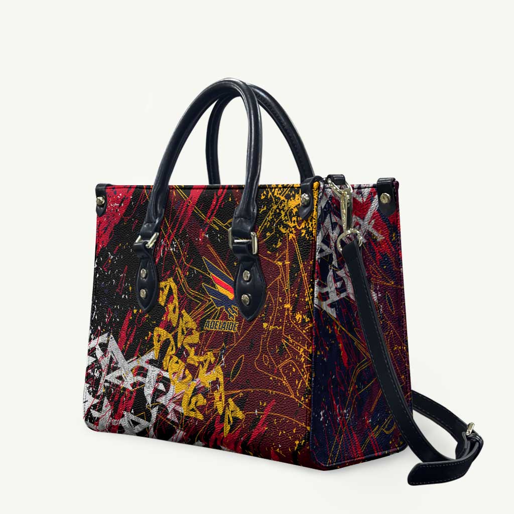 Adelaide Crows Leather Bag Street Art Urban Graffiti Football